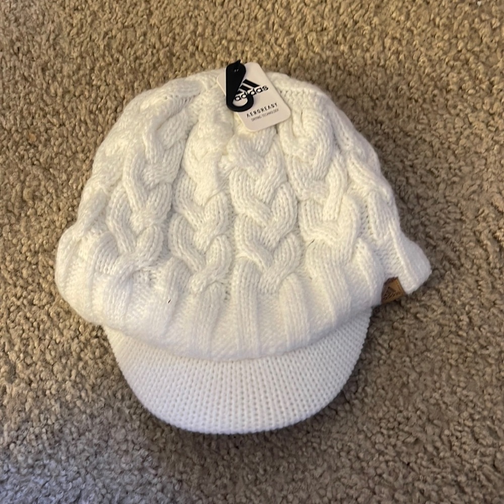 Adidas beanie with visor